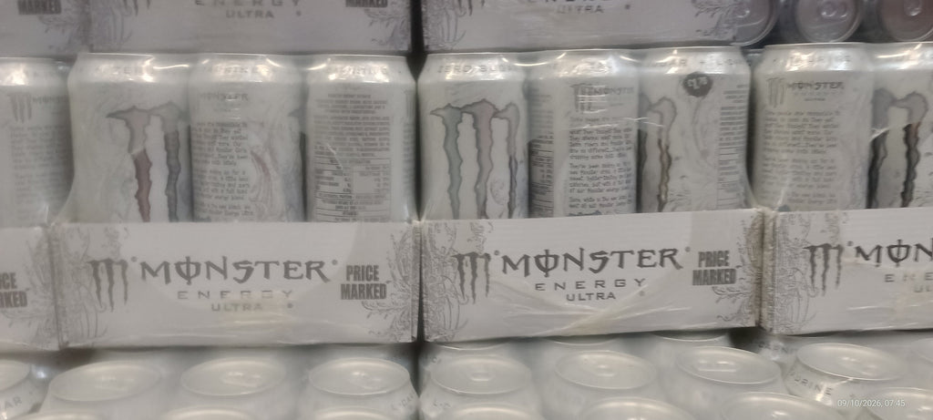 Monster Energy Ultra Zero Sugar 12x500ml PM £1.75 White