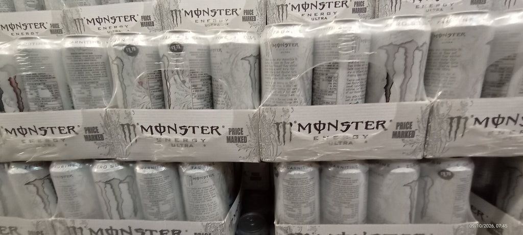 Monster Energy Ultra Zero Sugar 12x500ml PM £1.75 White