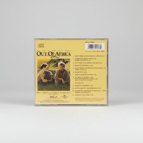 Out of Africa - Motion Picture Soundtrack CD