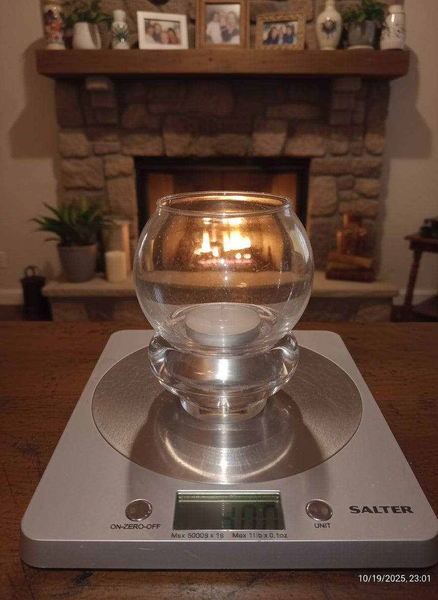 Luminarc Spot Candle Holder Glass D=100mm x H120mm 345g