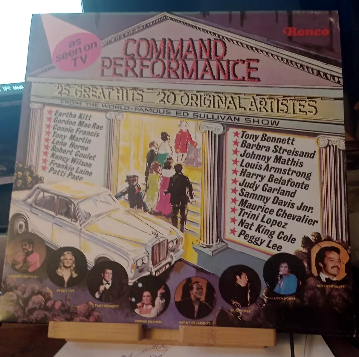 Command Performance - Various Artists (Vinyl LP, 1973, Ronco MSD2005)