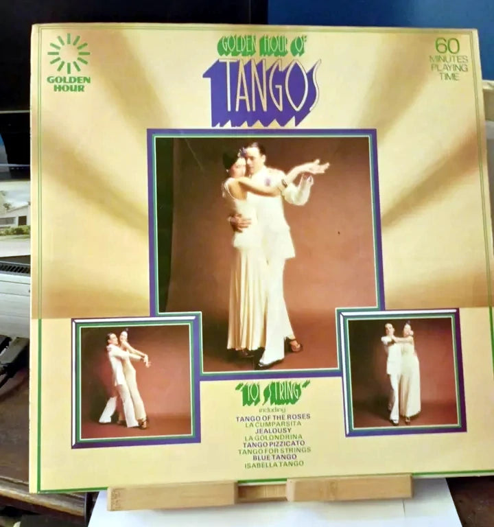 101 Strings - Golden Hour of Tangos (Vinyl LP, 1974, Golden Hour GH834)