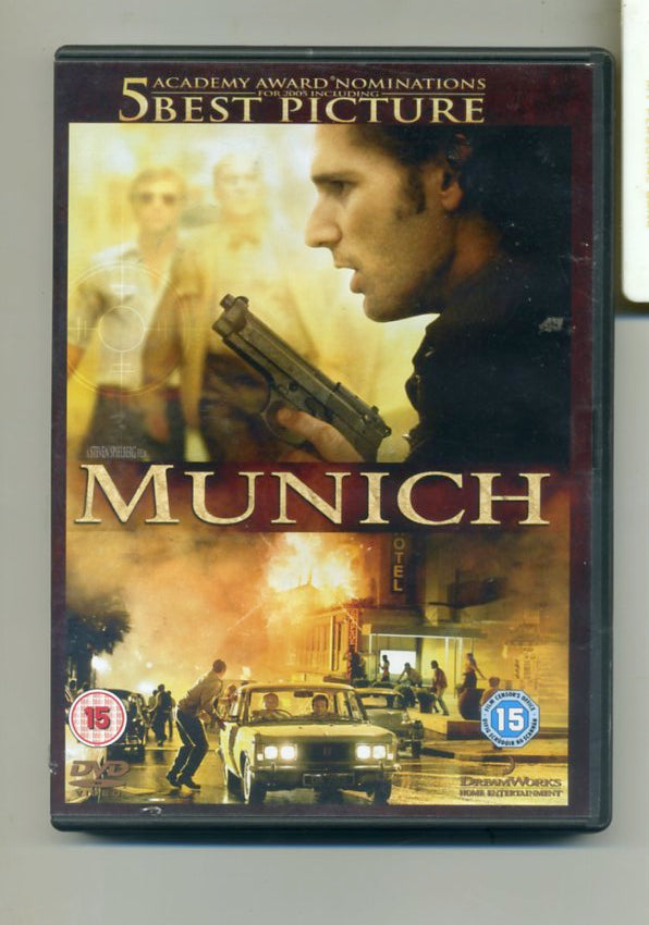 Munich DVD (2007) Eric Bana, Spielberg (DIR) cert 15
