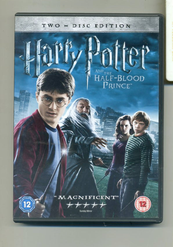 Harry Potter And The Half-Blood Prince Daniel Radcliffe 2009 DVD