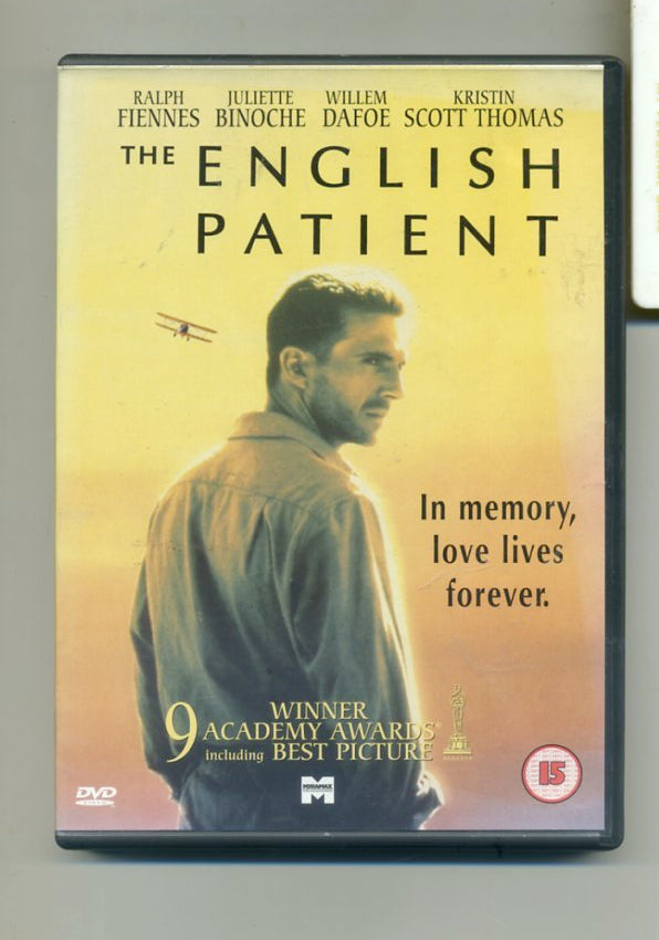 The English Patient DVD (2001) Ralph Fiennes, Minghella (DIR) cert 15