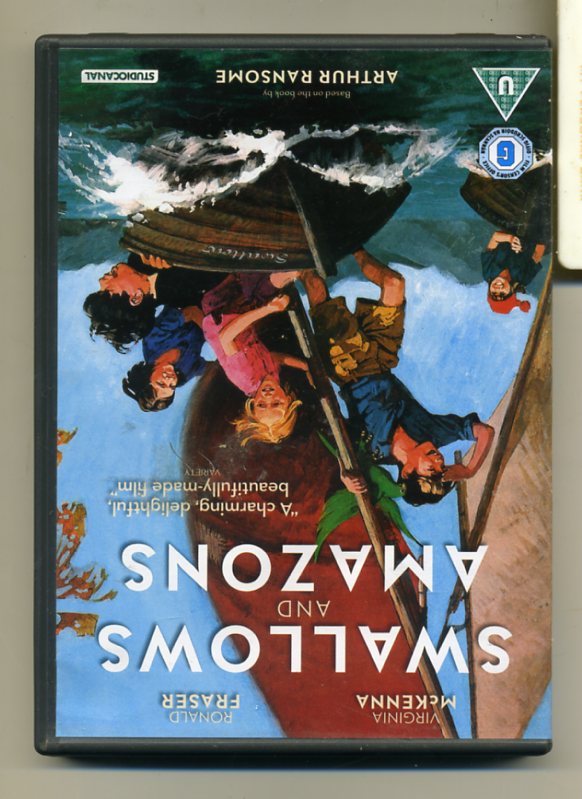 Swallows and Amazons DVD (2016) Virginia McKenna, Whatham (DIR) cert U
