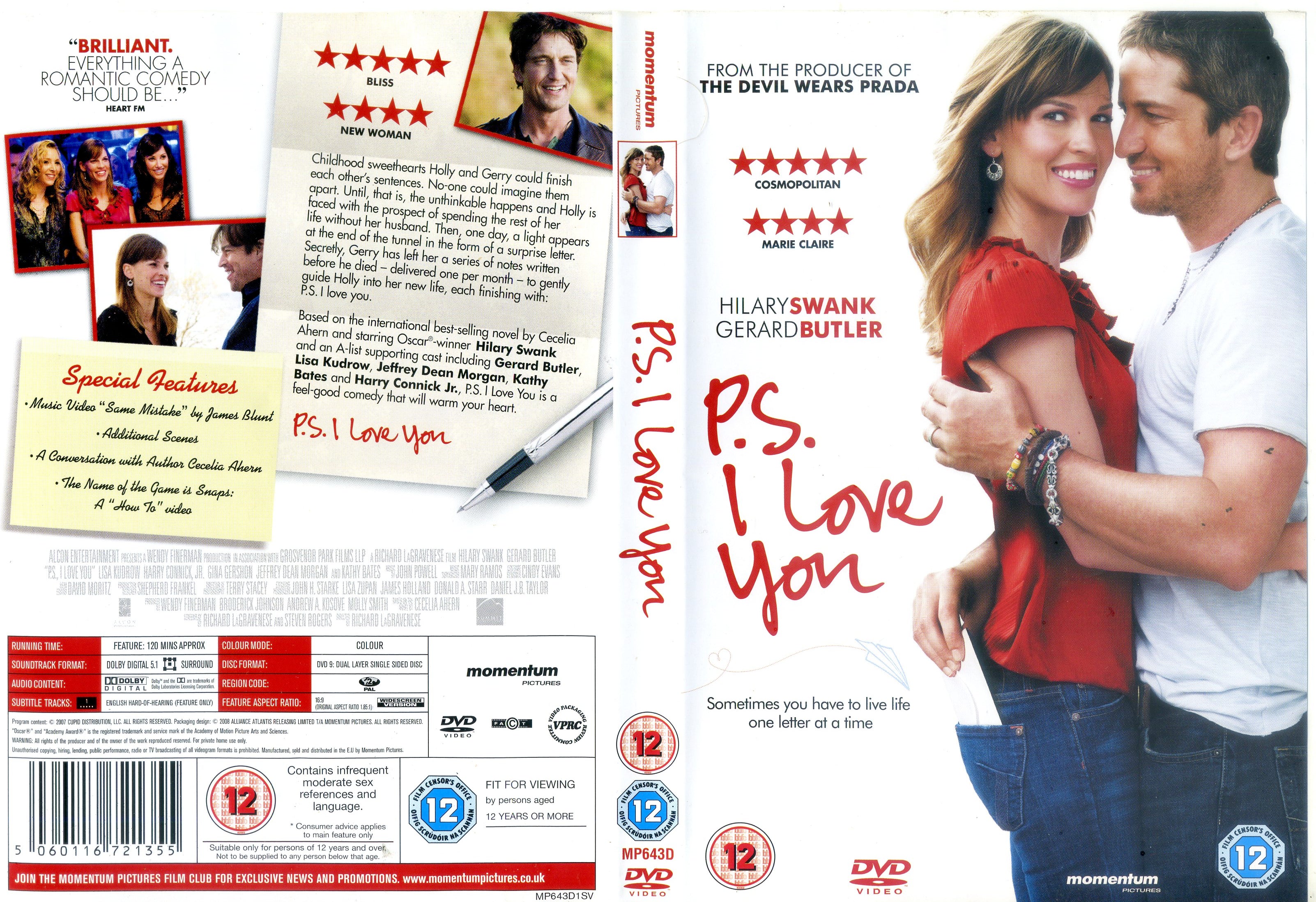 P.S. I Love You (DVD, 2008)