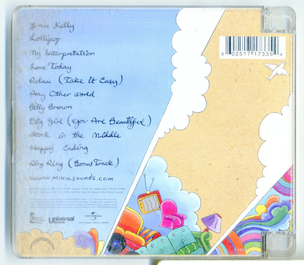 Life in Cartoon Motion CD Mika (2007)