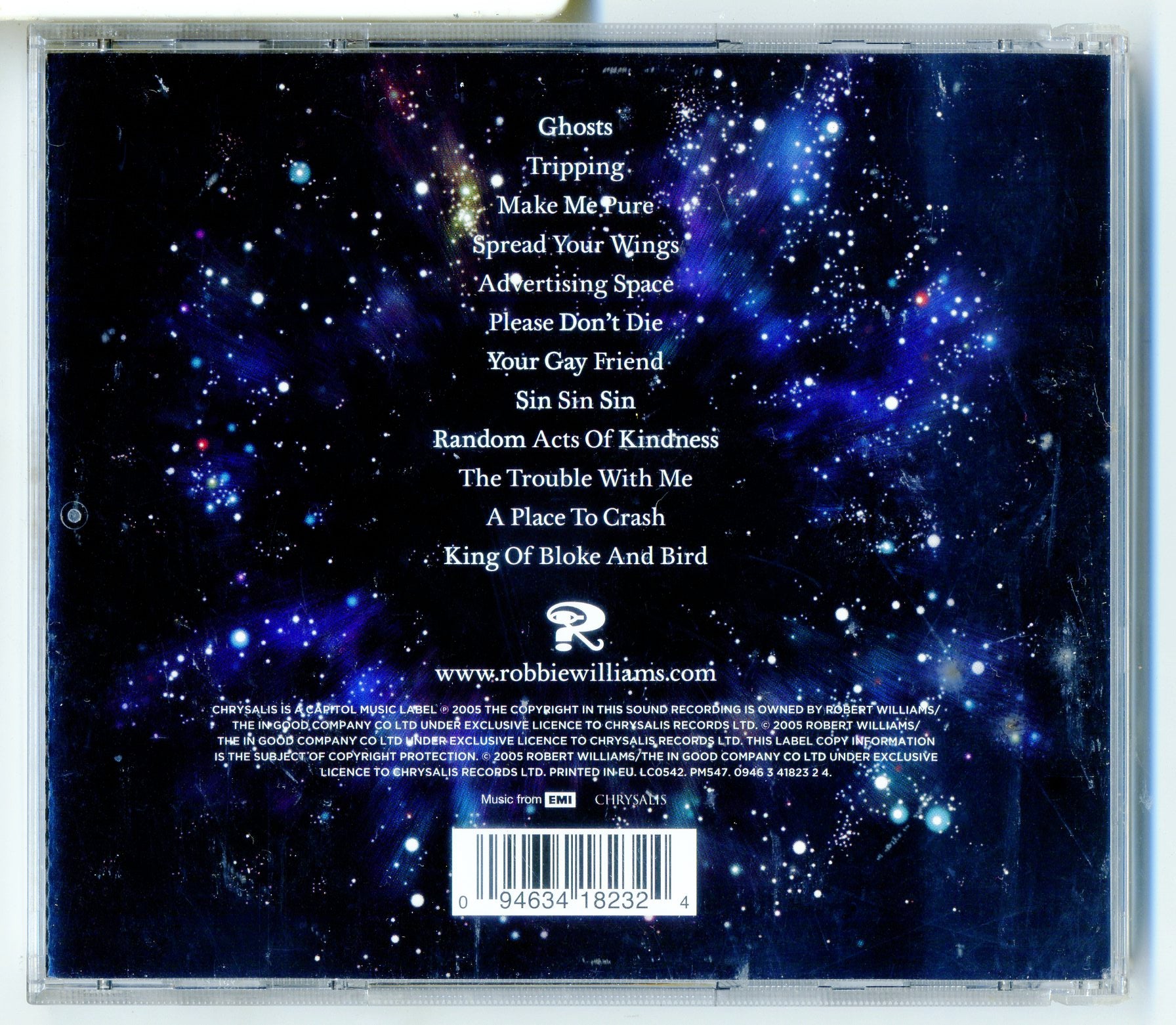 Robbie Williams - Intensive Care (Parental Advisory, 2005)