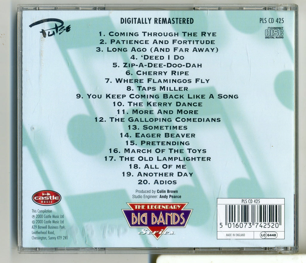 Legendary Big Bands Series by Geraldo (CD, 2001)