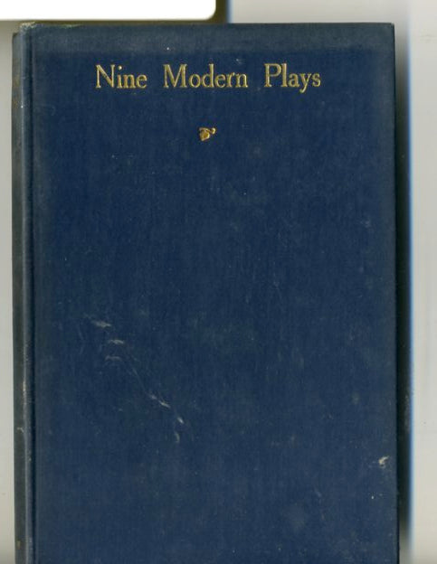 Nine Modern Plays Editor John Hampden (Hardback, 1927) Thomas Nelson & Sons