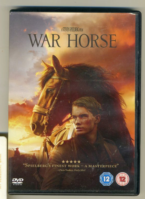 War Horse DVD (2012) Jeremy Irvine, Spielberg (DIR) cert 12