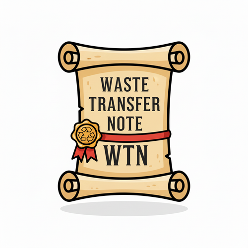 Waste Transfer Note Scroll