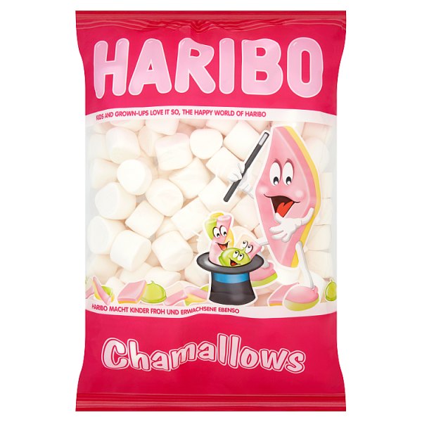 HARIBO Chamallows Marshmallows Bag 1kg Tub