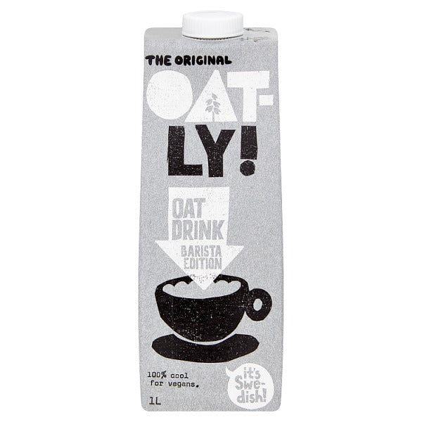 Oatly Oat Drink Barista Edition Long Life 6x1 Litre (Grey)