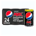 Pepsi Max No Sugar Cola PMP Can 330ml