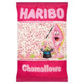 HARIBO Chamallows Mini Marshmallows Pink & White Bag 1kg Tub